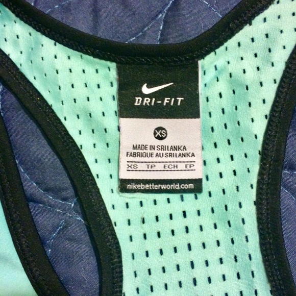 Nike Pro Hypercool 2.0 Tank (Women's) in Blue - Picture 3 of 5